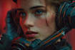 paint concept art, sci fi illustration and sci fi art