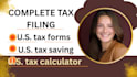 create a personalized US tax saving and deduction strategy