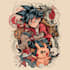 make comic cartoon anime tattoo design