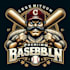 design high quality baseball mascot logo t shirt design
