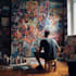 create graffiti pop art canvas designs and murals