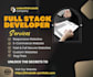 develop modern and responsive web app as a full stack developer