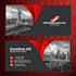 create a professional and double sided business card for you