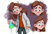 draw any object as a cartoon character