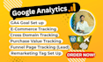 setup or fix google ads conversion tracking and enhanced ecommerce tracking