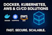 setup cicd pipelines using docker kubernetes and aws