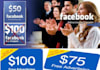 give you three 50 dollar Facebook Coupons