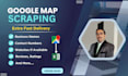 scrape google maps business data with emails and phone numbers