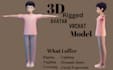 create vrchat avatar vrc avatar furry avatar 3d model vtuber pc and quest