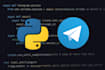 telegram automation using python