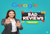 remove bad review from google, bad comments gmb, add good comments