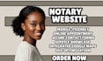 notary website, mobile notary site, loan signing agent website, notary booking