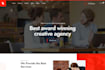 design a creative portfolio or business website