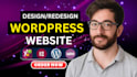 do wordpress website development, business website as a full stack developer
