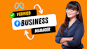 create a verified facebook business manager and ads account