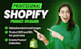 research winning products and create shopify SEO listings