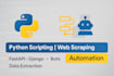 do reliable python scripting, web scraping, and automation