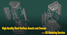 design and create hard surface weapons, props and environments
