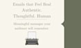 write emotional and authentic emails for your newsletter