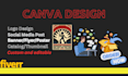 do graphic design by canva
