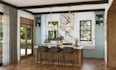 do kitchen interior design in 3d and realistic renders