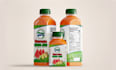 design pro juice bottle, water can beverage labels that boost shelf appeal