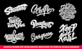 design custom hand lettering signature logo