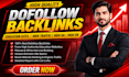 build high quality dofollow backlinks from high authority education sites