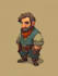 make sprite sheet character design 2d game character