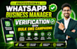 professional whatsapp business manager verification with bulk SMS campaigns