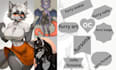 furry avatar nsfw fursona art character badge oc referencesheet
