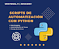 crearé un script de python personalizado para automatizar tareas
