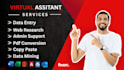 be your real estate VA for skip tracing and lead management