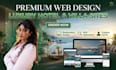 design a luxury hotel, villa, and resort booking website