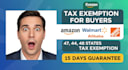 do amazon tax exemption in all states
