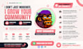 be your telegram moderator or community moderator