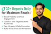 grow your twitter x account by reposting your post by 20 active accounts