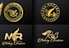 do unique script style mobile notary signature logo design