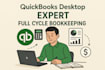 quickbooks desktop full cycle bookkeeping