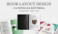 lay out your book in indesign for amazon or printing
