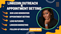 do linkedin outreach and lead nurturing for b2b client acquisition