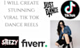 create stunning viral tik tok dance reels