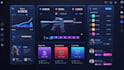 custom roblox UI UX design figma game interface and hud