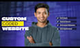 develop premium custom coded website ultra animated, fast , secure