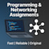 create programming assignments, networking tasks, and projects
