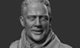 do realistic 3d head, face model, helmet, full body, 3d portrait for 3d model