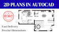 design and draw your 2d plans in autocad