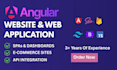 develop modern angular single page apps and ecommerce frontends