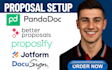 do pandadoc qwilr proposify proposal design quotation design