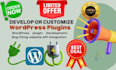 develop custom wordpress plugin, API website integration